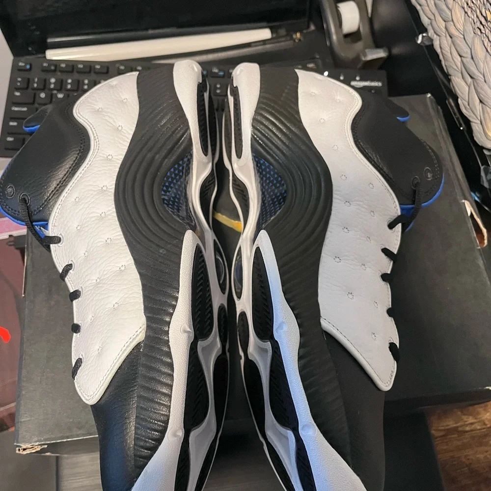 Jordan Jumpman Team II DZ7294 104 Size 11.5 Black/Blue/White - NEW Jordan Jumpman Team II DZ7294 104 Size 11.5 Black/Blue/White  main image 3